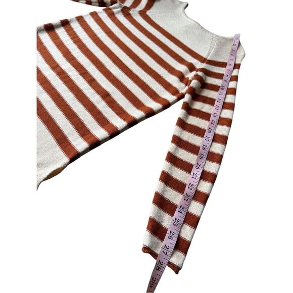 Free People Beach 100% Cotton Striped Renegade Tunic Sweater - Picture 13 of 13